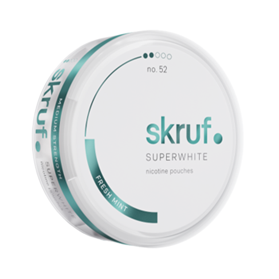 Skruf Superwhite No.52 Fresh Mint Normal