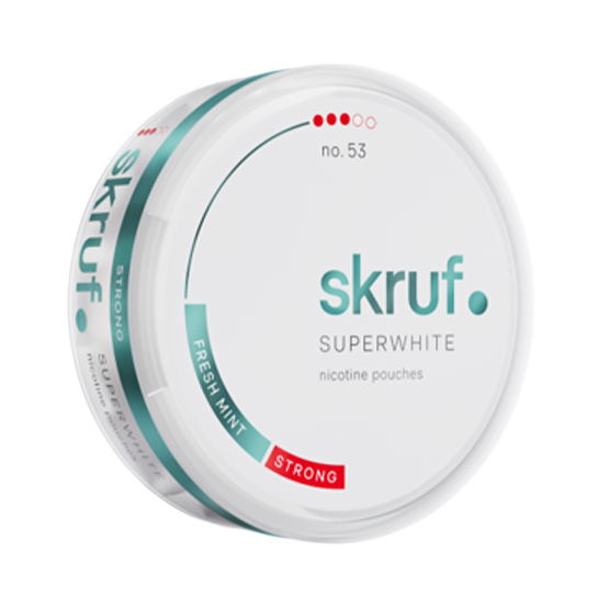 Skruf Superwhite No.53 Fresh Mint Stark