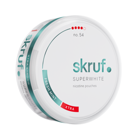 Skruf Superwhite No.54 Fresh Mint Xtra Stark
