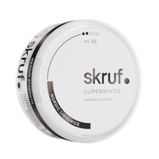 Skruf Superwhite No.56 Nordic Liquorice Normal