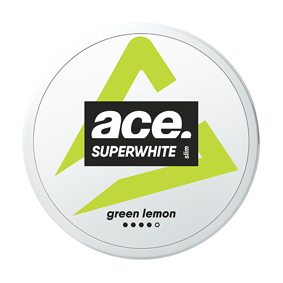 Ace Superwhite Green Lemon Slim Extra Stark