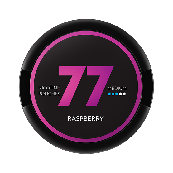 77 Nicotine Pouches Raspberry