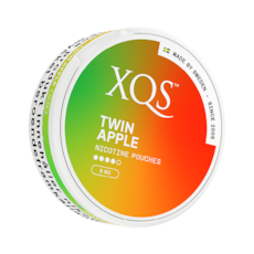 XQS Twin Apple Slim Extra Stark Nikotinbeutel