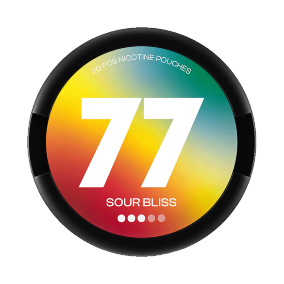 77 Nicotine Pouches Sour Bliss