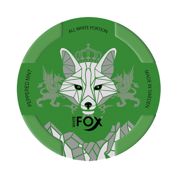 White Fox Peppered Mint Slim Extra Stark