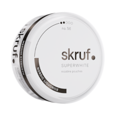 Skruf Superwhite No.56 Nordic Liquorice Normal