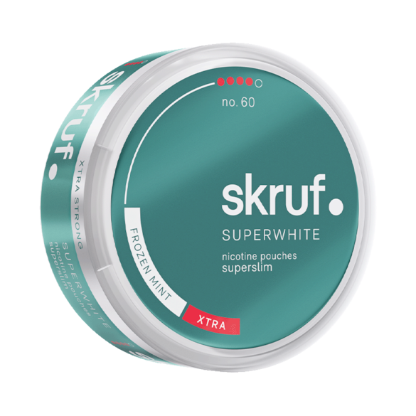 Skruf Superwhite No.60 Frozen Mint Superslim Xtra Stark