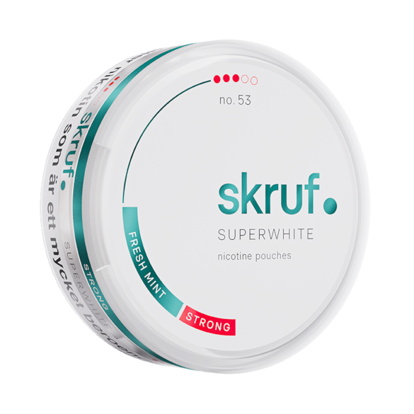 Skruf Superwhite No.53 Fresh Mint Stark