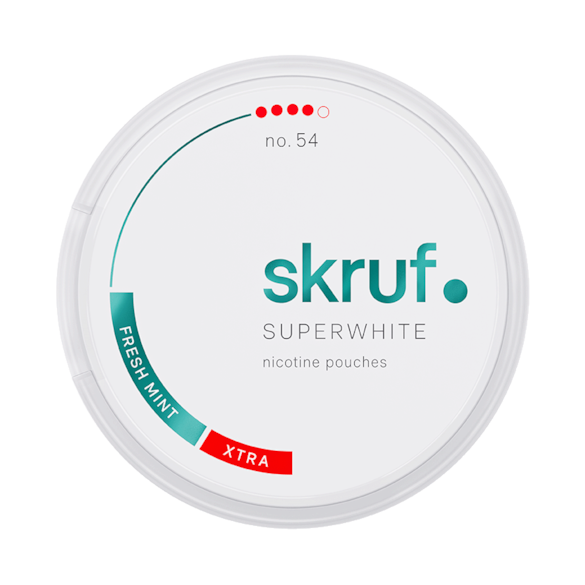 Skruf Superwhite No.54 Fresh Mint Xtra