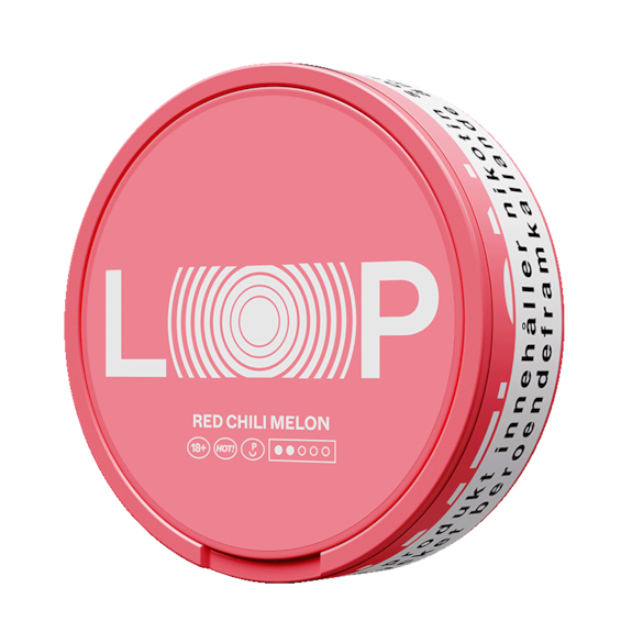 LOOP Red Chili Melon Slim Medium