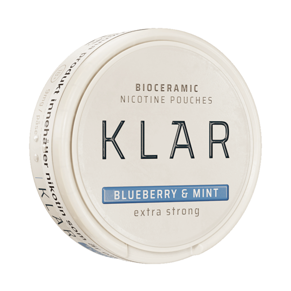 KLAR Blueberry & Mint Extra Strong Mini 9,4mg