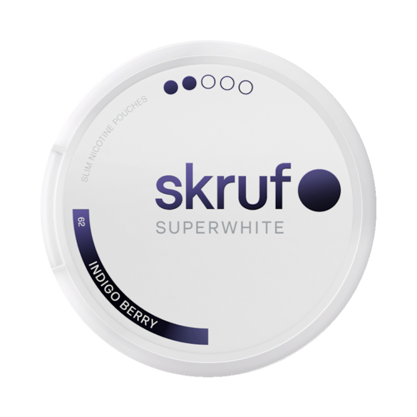 Skruf Superwhite No.62 Indigo Berry 6mg