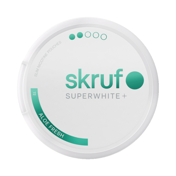 Skruf Superwhite Aloe Fresh 8mg