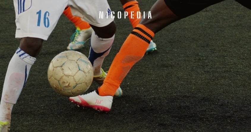 Zwei Fussballspieler