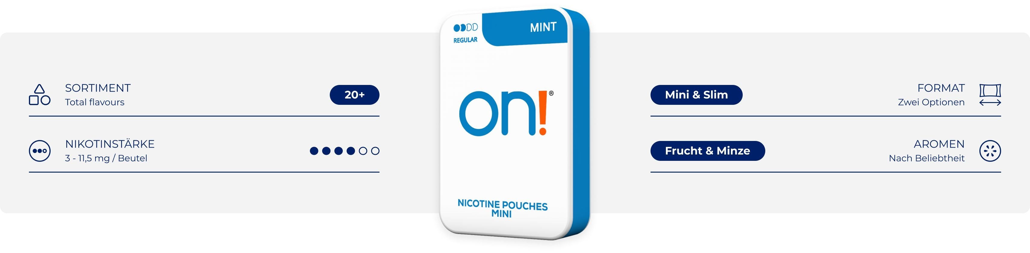 On nikotinbeutel produktdetails