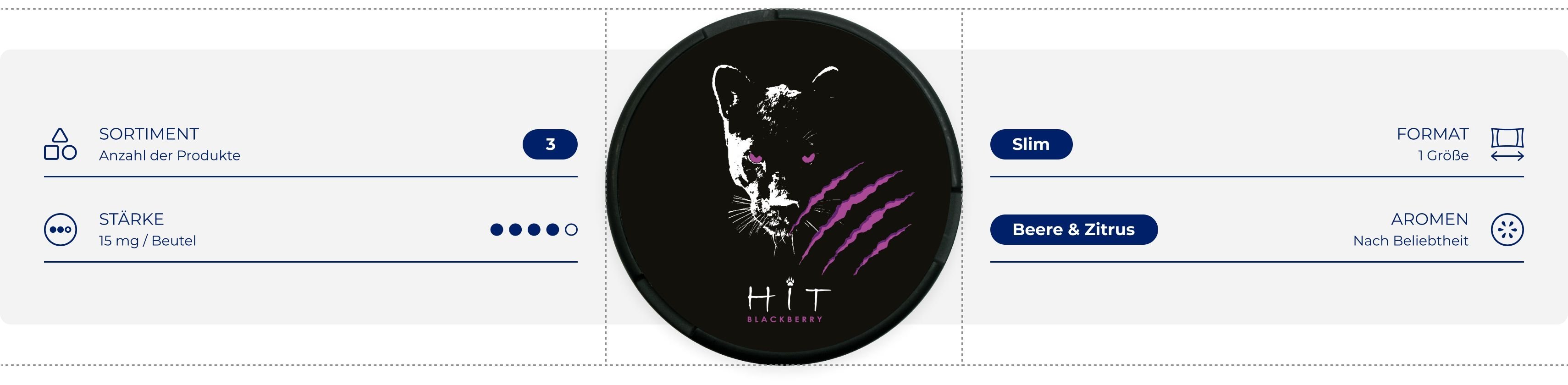 Hit nikotinbeutel produktdetails