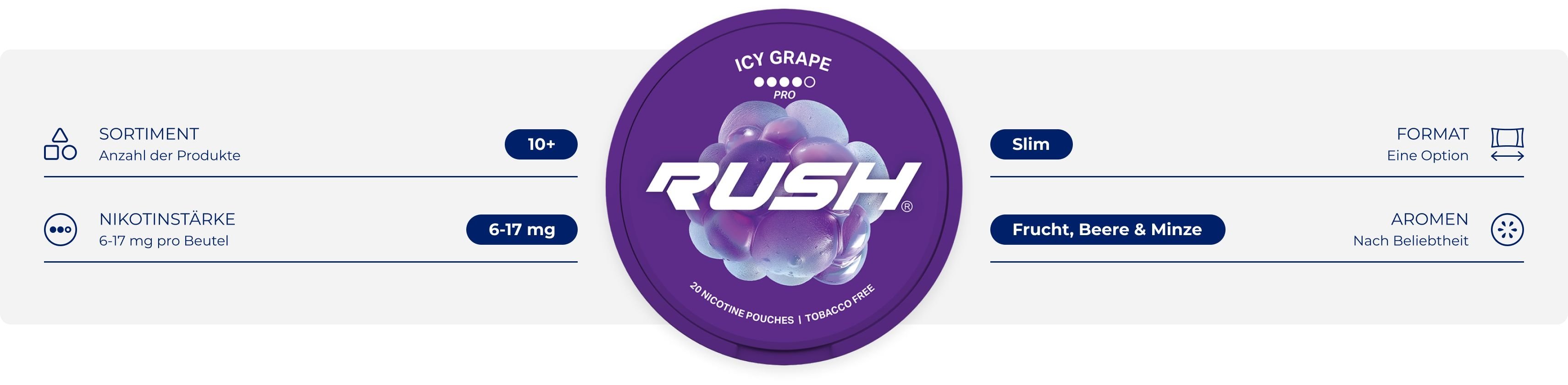 produktdetails rush snus