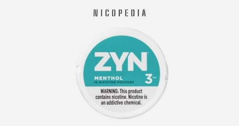 Eine Dose ZYN Nicotine Pouches