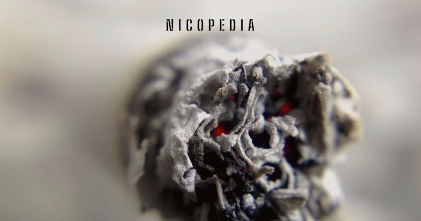 Zigarette um das Thema rauchfreie Alternativen zu illustrieren