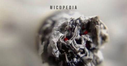 Zigarette um das Thema rauchfreie Alternativen zu illustrieren