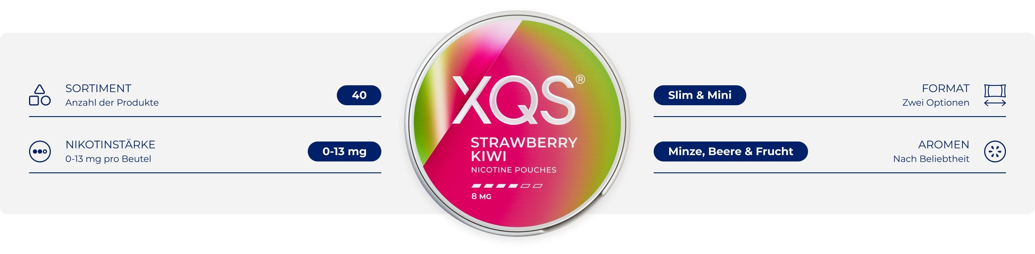 XQS Snus Marken Produktdetails