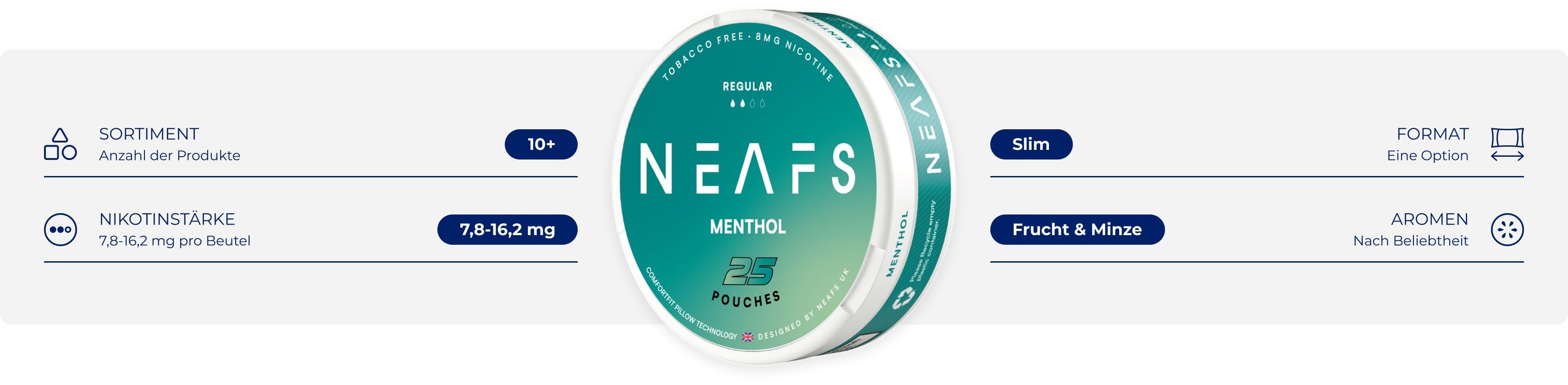 NEAFS produkt detail banner