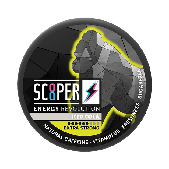 Scooper Energy Energy Iced (€3.49/st) Slim Nicotine Free