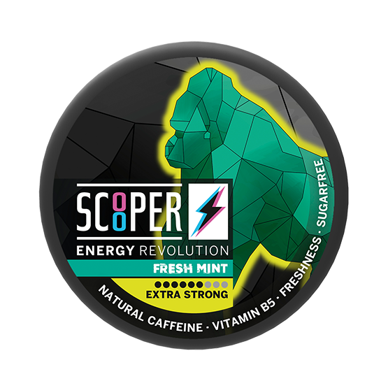 Scooper Energy Energy Fresh (€3.49/st) Slim Nicotine Free