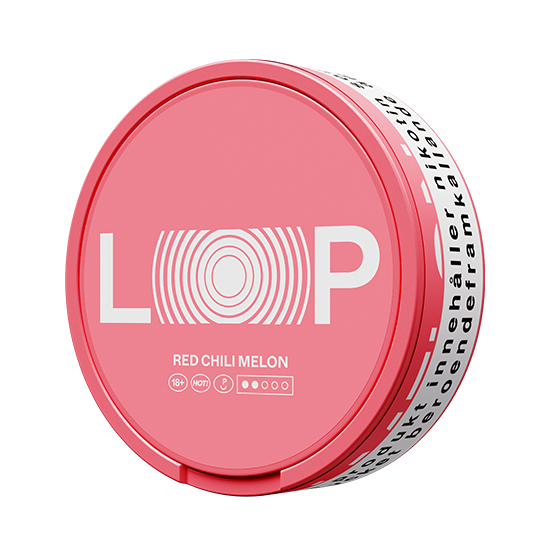 LOOP Red Chili Melon Slim Medium