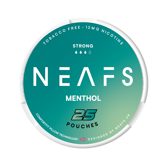 Neafs Nicotine Pouches Menthol (€3.79/st) Slim Extra Strong