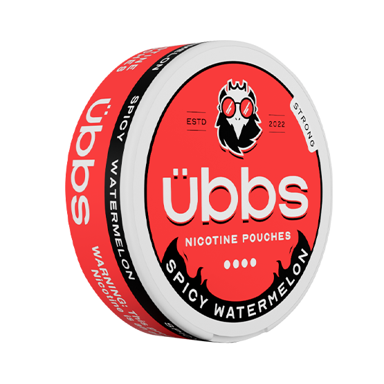 Ubbs Pouches Spicy Watermelon (€2.62/st) Slim Extra Strong