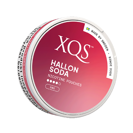 XQS Hallonsoda Slim Stark