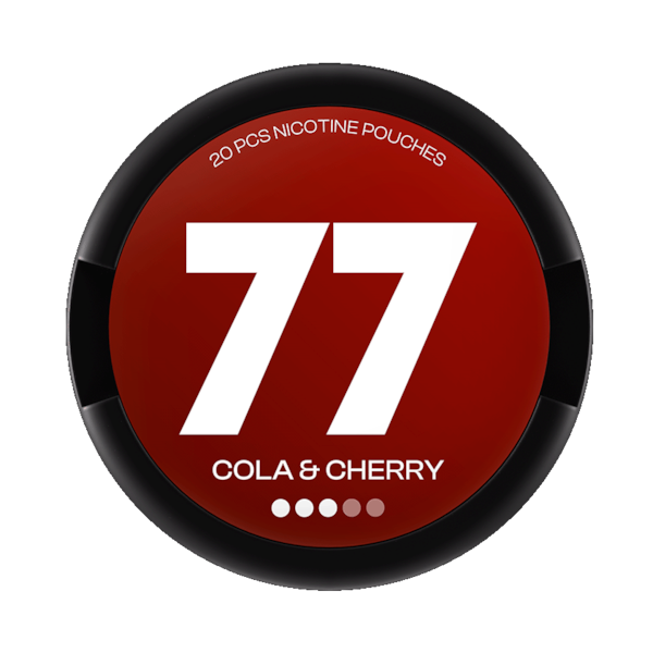 77 Nicotine Pouches Cola & (€3.69/st) Slim Extra Strong