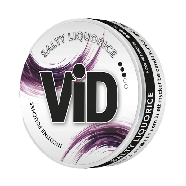 Vid Salty Liquorice (€2.49/st) Slim Strong