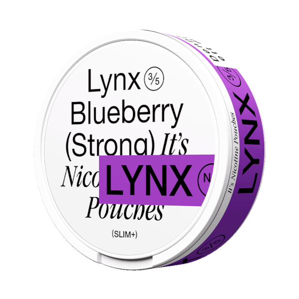 Lynx Blueberry Strong (€3.37/st) Slim Extra Strong
