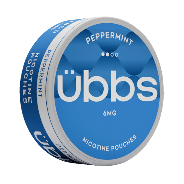 Ubbs Pouches Peppermint (€2.79/st) Slim Normal