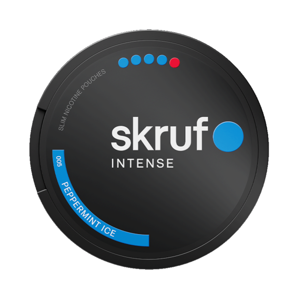 Skruf Intense Peppermint (€0.99/st) Slim Extra Strong