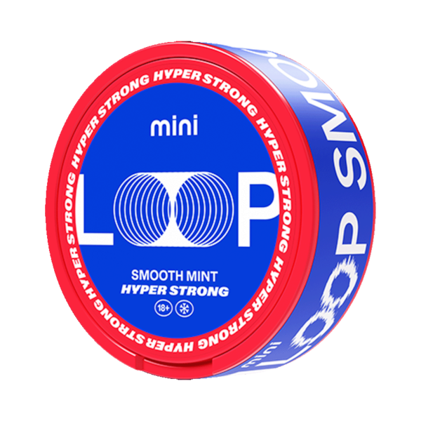 Loop Smooth Mint (€3.37/st) Mini Extra Strong