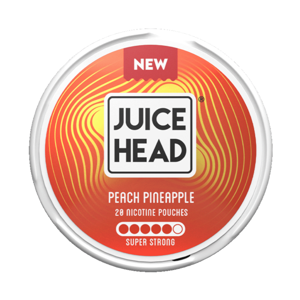Juice Head Peach Pineapple (€3.49/st) Slim Ultra Strong