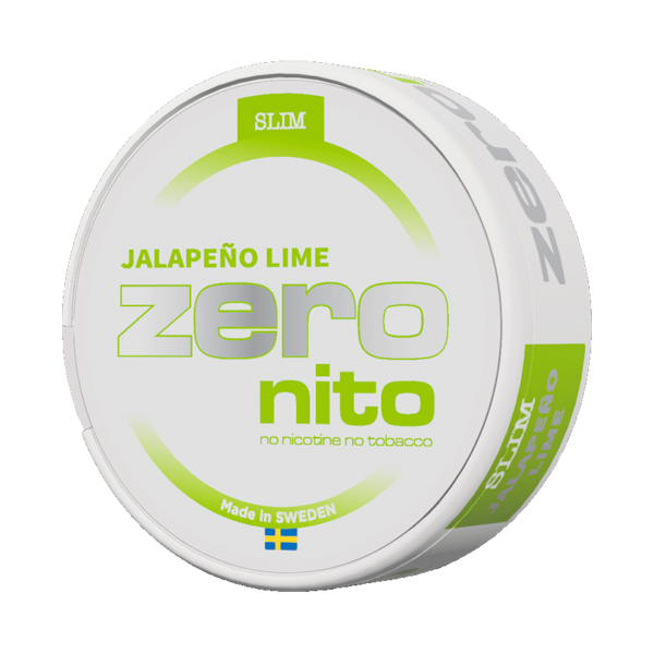 Zeronito Jalapeno Lime (€3.49/st) Slim Nicotine Free