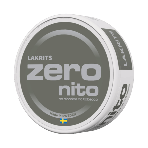 Zeronito Liquorice Original (€3.49/st) Normal Nicotine Free