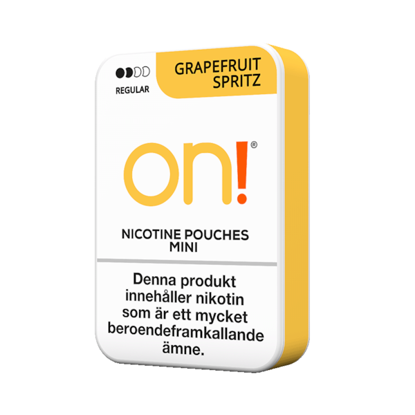 On Grapefruit Spritz (€3.49/st) Mini Less Intense