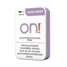 On! Lemon Berry 3 mg Mini Normal