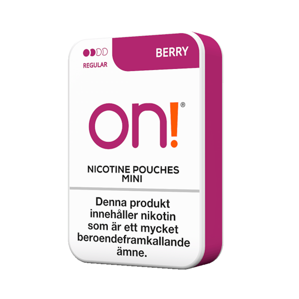 On Berry Mini (€3.49/st) Mini Less Intense