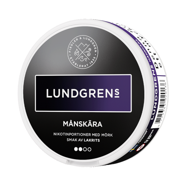 Lundgrens All White Månskära (€3.79/st) Normal Strong