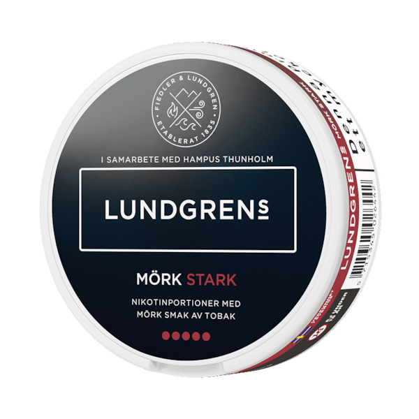 Lundgrens All White Mörk Stark (€3.79/st) Normal Extra Strong