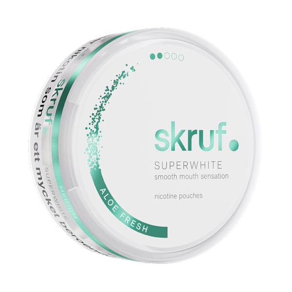 Skruf Super White Aloe Fresh (€0.99/st) Slim Strong