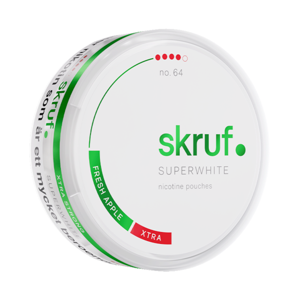 Skruf Super White Fresh (€0.99/st) Slim Extra Strong