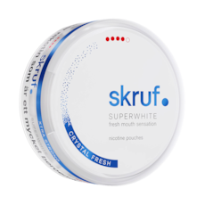 Skruf Superwhite Crystal Fresh Extra Stark