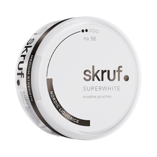 Skruf Super White Nordic (€3.37/st) Slim Normal
